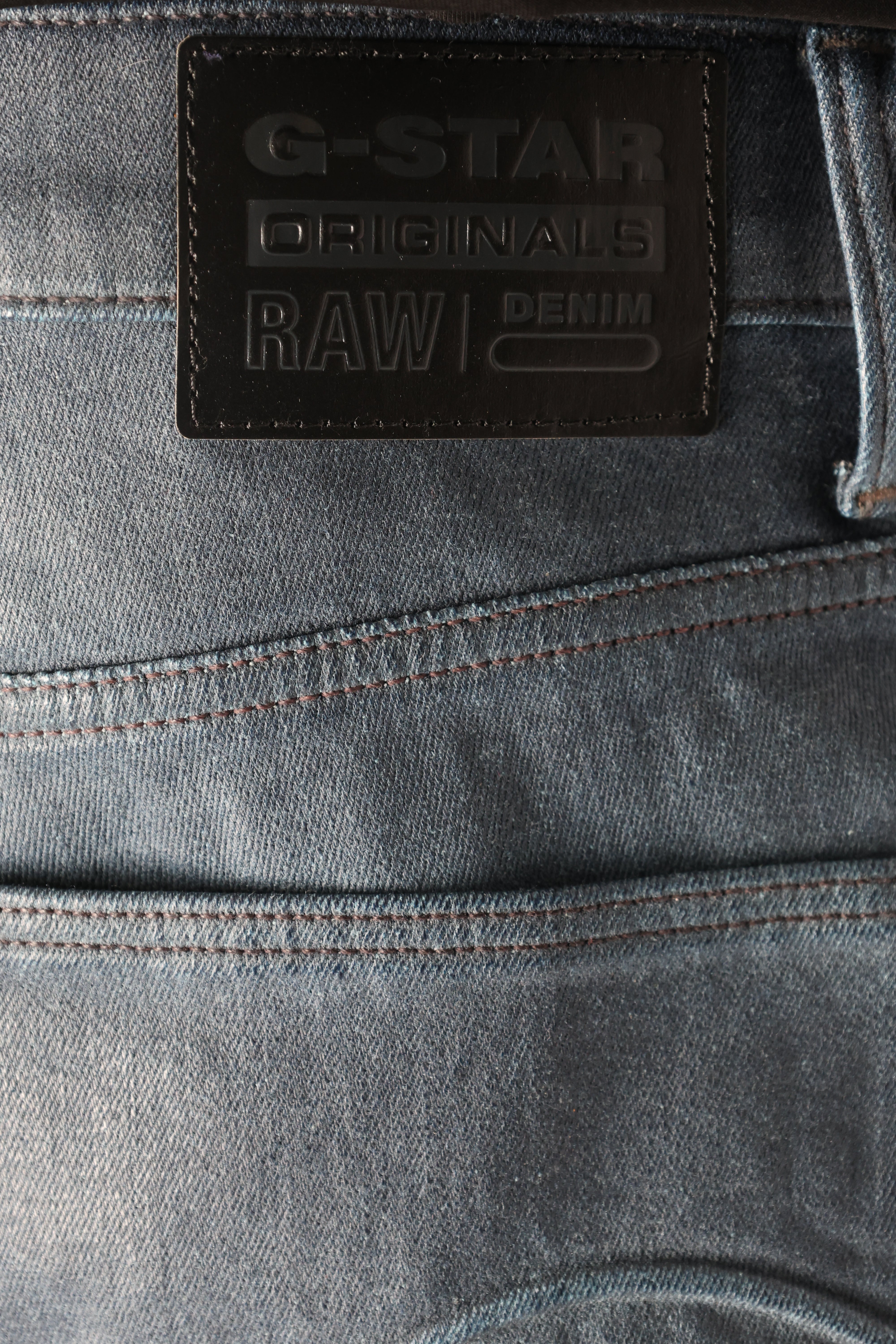 G-Star Jeans Revend Fwd Skinny Worn In Clouds